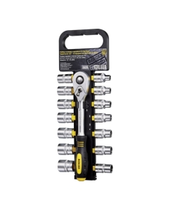 Купить Набор торцевых 6-гранных головок SuperLock с трещоткой 1/2, 15шт Berger BG BG2035 в E-mobi