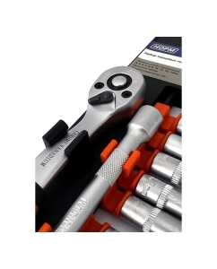 Купить Набор торцевых головок с трещоткой NORM 3/8&quot;, 12 предметов HP-3812  в E-mobi