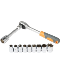 Купить Набор головок с трещоткой Airline 1/2&quot; DR 72Т 12пр. AT-12-36  в E-mobi