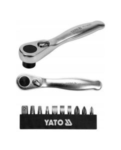 Купить Набор бит с трещоткой YATO 1/4&quot;, 11 предметов YT-14390  в E-mobi