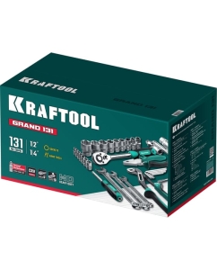 Купить Универсальный набор инструмента KRAFTOOL Grand-131, 131 предмет 27978-H131  в E-mobi