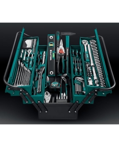 Купить Универсальный набор инструмента KRAFTOOL Grand-152 1/2&quot;+1/4&quot; 152 предм., 27978-H152  в E-mobi