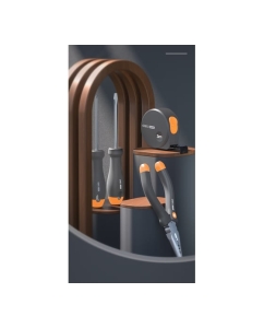 Купить Набор ручного инструмента DELI HOME SERIES GRAY HT0004C 4 предмета 130340  в E-mobi