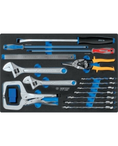 Купить Набор инструментов арматурщика KING TONY ложемент, 24 предмета 9-91124MRV в E-mobi