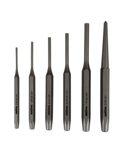 Купить Набор дюймовых выколоток с кернером NIKONA из Хр/B стали, 6 пр 31-455 в E-mobi