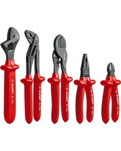 Купить Набор диэлектрического губцевого инструмента Зубр Профессионал 12 предметов 2214-H12_z01  в E-mobi