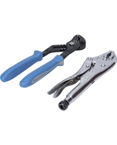 Купить Набор инструмента (переставные клещи и зажим, ложемент, 2 предмета) KING TONY 9-40102GP в E-mobi