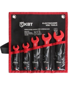 Купить Набор изолированных однорожковых ключей 5 шт. КВТ НИИ-06 61253  в E-mobi