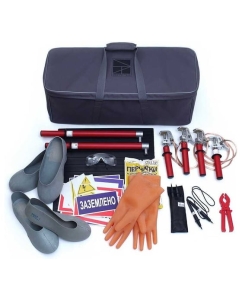 Купить Комплект средств защиты в электрических установках до 1000В Электро Трейд Премиум с Протоколами КСЗ-1Э 206 ET-KSZ-1E-P206 в E-mobi