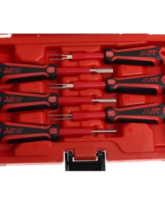 Купить Набор для ремонта электропроводки автомобиля JTC в кейсе, 12 предметов JTC-6115  в E-mobi