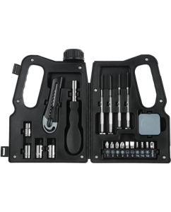 Купить Набор инструментов ТУНДРА подарочный пластиковый кейс Канистра, 21 предмет 4506458 в E-mobi