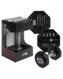 Купить Набор инструментов ТУНДРА подарочный пластиковый кейс Гантель, 20 предметов 7379067 в E-mobi