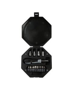 Купить Набор инструментов ТУНДРА подарочный пластиковый кейс Гантель, 20 предметов 5084191  в E-mobi