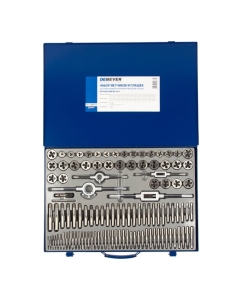 Купить Набор метчиков и плашек Debever Machining Solutions М2 - М18, 110 предметов, метрическая резьба DB-S-TDM5110  в E-mobi