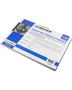 Купить Набор метчиков и плашек Debever Machining Solutions М2 - М18, 110 предметов, метрическая резьба DB-S-TDM5110  в E-mobi