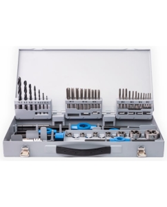 Купить Набор ручных метчиков и плашек GSR M3-M12 DIN 352/223 HSSG 45 предметов 00708080 в E-mobi