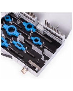 Купить Набор ручных метчиков и плашек GSR M3-M12 DIN 352/223 HSSG 45 предметов 00708080  в E-mobi