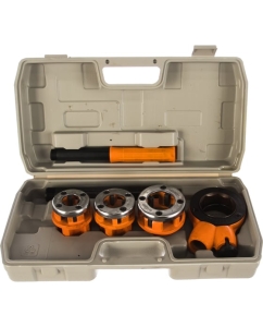 Купить Набор клуппов SPARTA 1/2&quot;-3/4&quot;-1&quot;+ плашкодержатель с трещоткой, 6 предм 773335  в E-mobi