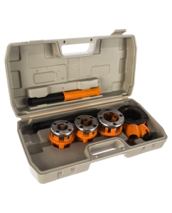 Купить Набор клуппов SPARTA 1/2&quot;-3/4&quot;-1&quot;+ плашкодержатель с трещоткой, 6 предм 773335  в E-mobi