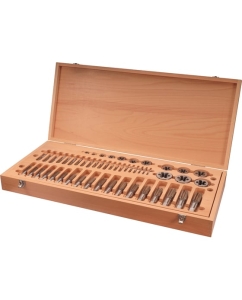 Купить Набор метчиков и плашек VOELKEL M5-M30 HSS-G 62 предмета V48007  в E-mobi