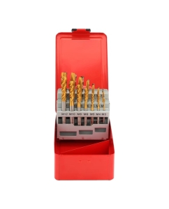 Купить Набор машинных метчиков H-Tools M3-M12 HSSE-TiN DIN371/376 + сверла 21пр 245054THT  в E-mobi