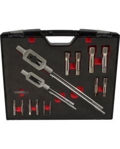 Купить Набор метчиков и плашек H-Tools G(BSP) 1/8 -1,0 HSS-G 27пр 245074HT  в E-mobi