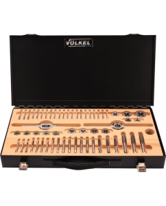 Купить Набор метчиков и плашек VOLKEL M1-M10 HSS-G 66 предметов V48002  в E-mobi