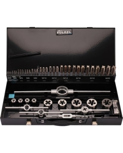 Купить Набор метчиков и плашек VOELKEL M5-M20 HSS-G 47пр V49301  в E-mobi