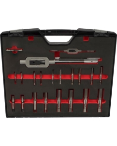 Купить Набор метчиков и плашек H-Tools UNF 1/4 -1,0 HSS-G 37пр 245073HT  в E-mobi