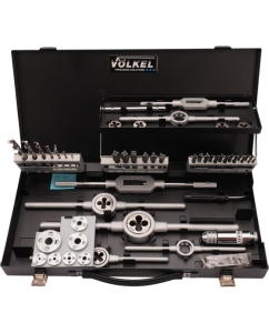 Купить Набор метчиков и плашек VOLKEL M3-M12 HSSE-VAP 52 предмета V49150  в E-mobi