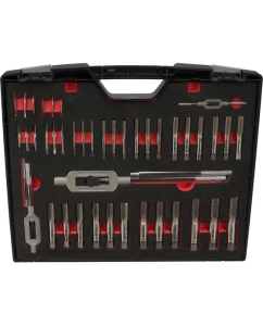 Купить Набор метчиков и плашек H-Tools M3-M24 HSS-G 64пр 340240HT  в E-mobi