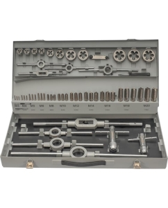 Купить Набор метчиков и плашек H-Tools M3-M20 HSS-G 56пр 08331040  в E-mobi