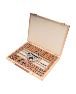 Купить Набор метчиков и плашек Bucovice Tools BSW 1/8-1/2 115CrV3 34 предмета 311012 в E-mobi