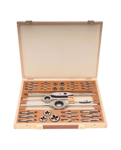 Купить Набор метчиков и плашек Bucovice Tools BSW 1/8-1/2 115CrV3 34 предмета 311012  в E-mobi