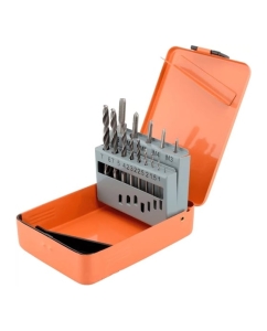 Купить Набор метчиков и сверл Beril М3-М8, 1,0-7,0мм, 14 предметов, метал/ф 523014 13688  в E-mobi