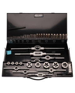 Купить Набор метчиков и плашек VOELKEL M3-M20 HSS-G 52пр V49205  в E-mobi