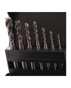 Купить Набор метчиков машинных VOLKEL спиральных M3-M12 HSSE-TiCN DIN371/376 (C/2-3P, R39) 7пр V47869  в E-mobi