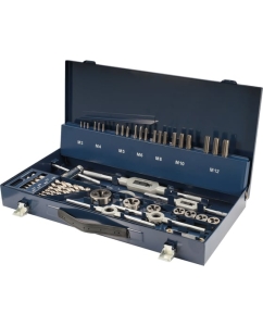 Купить Набор метчиков и плашек H-Tools M3-M12 HSS-G 43пр 245030HT в E-mobi