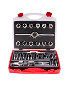 Купить Набор метчиков и плашек Bucovice Tools M1-QS MF8-MF12 115CrV3, 46 предметов 310121  в E-mobi