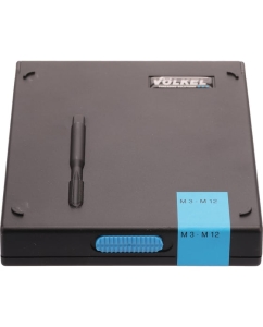 Купить Набор метчиков машинных VOLKEL M3-M12 HSSE-TiN DIN371/376 (B/4-5P) 7пр V47825  в E-mobi