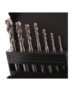 Купить Набор спиральных машинных метчиков VOLKEL M3-M12 HSSE DIN371/376 (C/2,5P, R39) 7пр V47863  в E-mobi