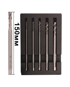 Купить Набор метчиков VOELKEL машинных спиральных M4-M10 HSSE DIN371XL 5пр V47937  в E-mobi