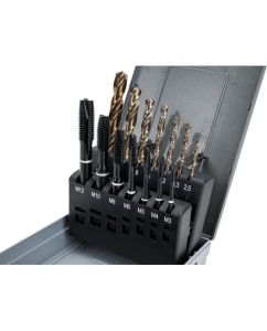 Купить Набор из метчиков и спиральных сверл под размер EUROBOOR DTS.312 в E-mobi