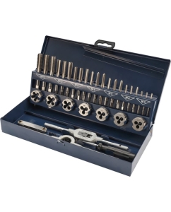 Купить Набор метчиков и плашек H-Tools M3-M12 HSS-G 32пр 245010HT в E-mobi