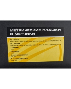 Купить Набор метчиков и плашек 24 предметов ЭВРИКА ER-00241  в E-mobi