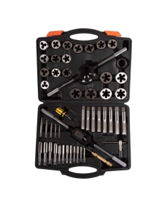 Купить Набор метчиков и плашек AFFIX SK-5 M6-M24, кейс, 51 предмет AF35100051C в E-mobi