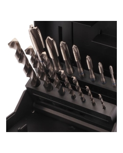 Купить Набор машинных метчиков VOLKEL M3-M12 HSSE DIN371/376 (+ сверла) 14 предметов V47857  в E-mobi