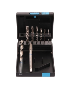 Купить Набор машинных метчиков VOLKEL M3-M12 HSSE DIN371/376 (+ сверла) 14 предметов V47857  в E-mobi