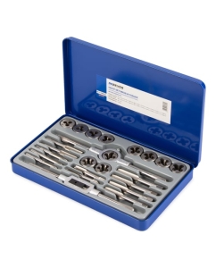 Купить Набор метчиков и плашек Debever Machining Solutions М5 - М12, 24 предмета, метрическая резьба DB-S-TDM5024 в E-mobi