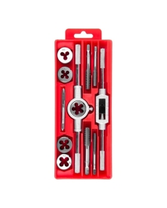 Купить Набор метчиков и плашек AV Steel 12 предметов, М6-М12 AV-921207  в E-mobi